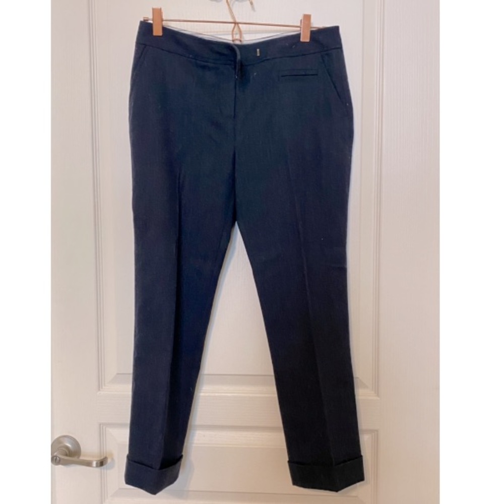 Navy DVF Trousers, 5